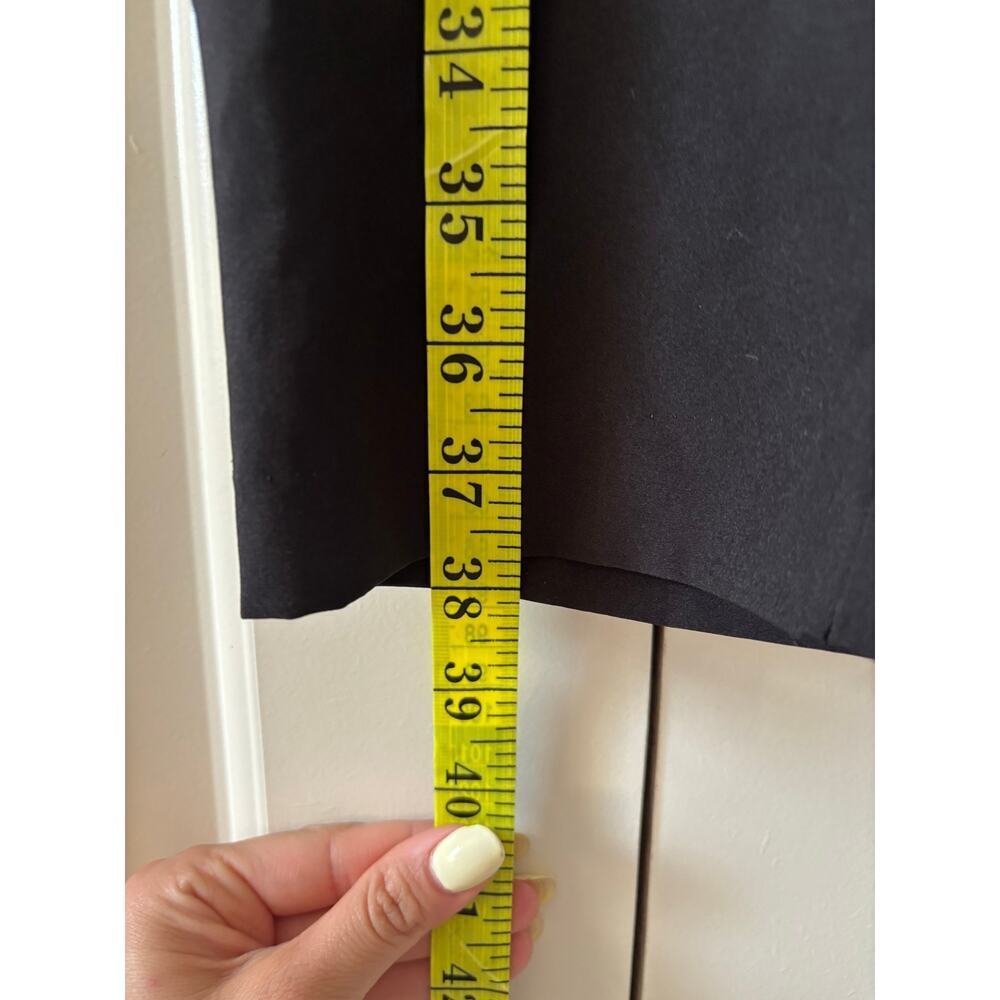 Calvin Klein Women’s Black Pull On Straight Career Pants Size M Stretch Office - Picture 5 of 7